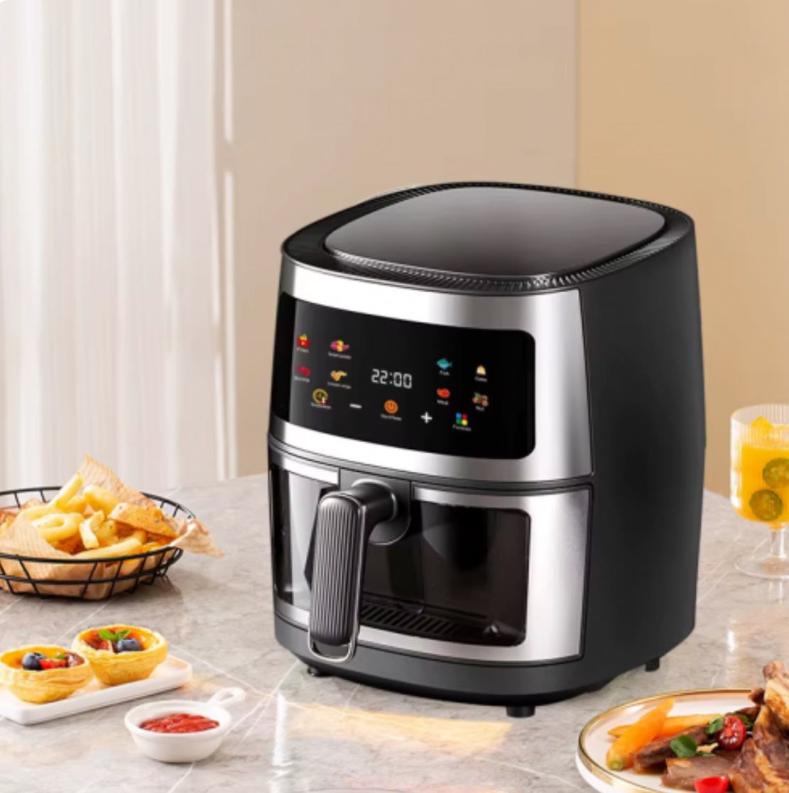 FREIDORA DE AIRE SILVER 8 LT 2400W ADZT-8