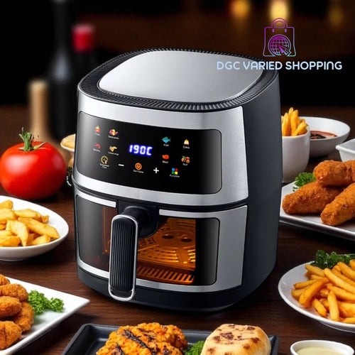 FREIDORA DE AIRE SILVER 8 LT 2400W ADZT-8