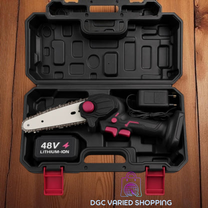 MINI MOTOSIERRA DE MANO INALÁMBRICA 48V - 1 BATERÍA