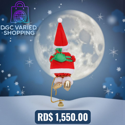 PAPÁ NOEL ESCALADOR ELÉCTRICO MUSICAL