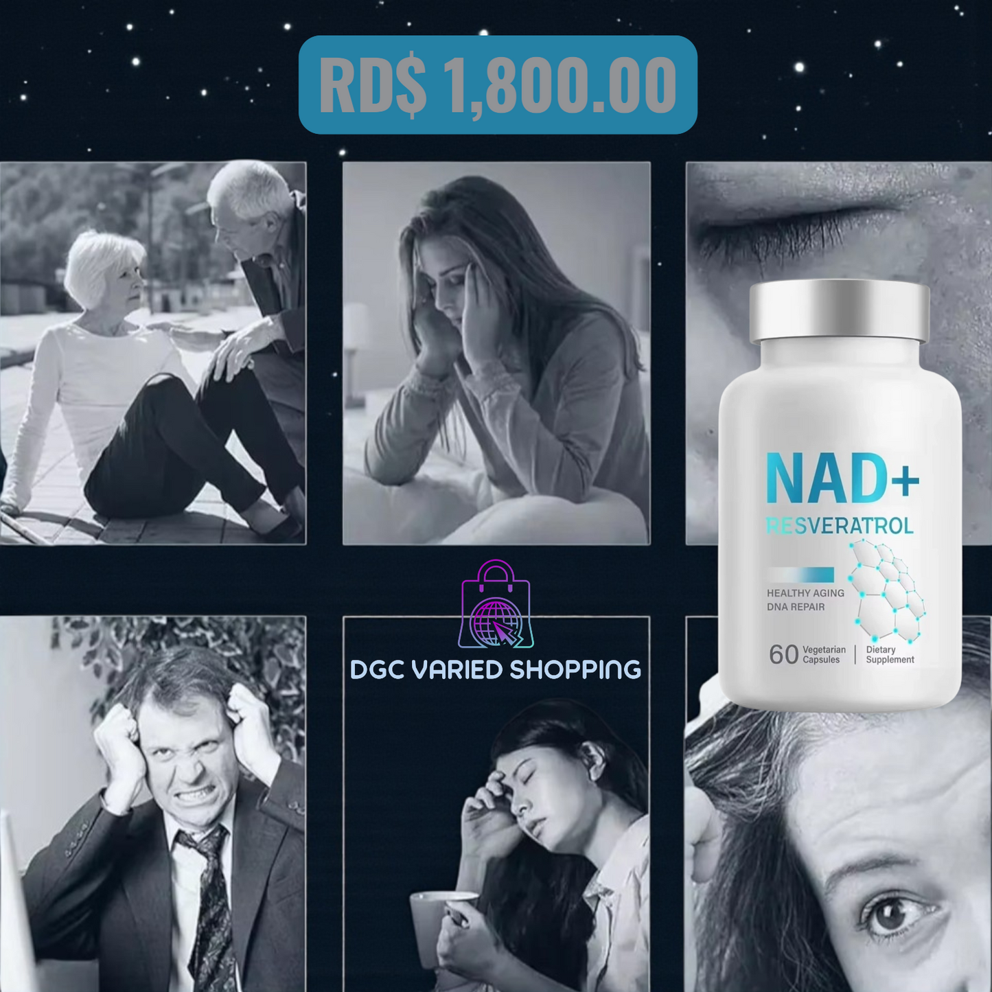 NAD + RESVERATROL