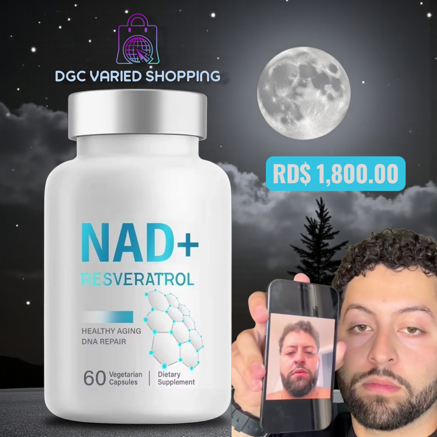 NAD + RESVERATROL